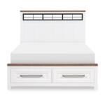 Complete Metalwork Panel Bed W. Storage Footboard, Full 4/6 Youth Beds Legacy Classic Furniture 12