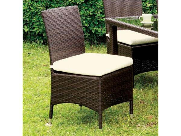 Comidore Side Chair (2/Box) Outdoor Chairs Furniture of America