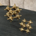 Gilded Connection Sculptures, S/2 - Image 4