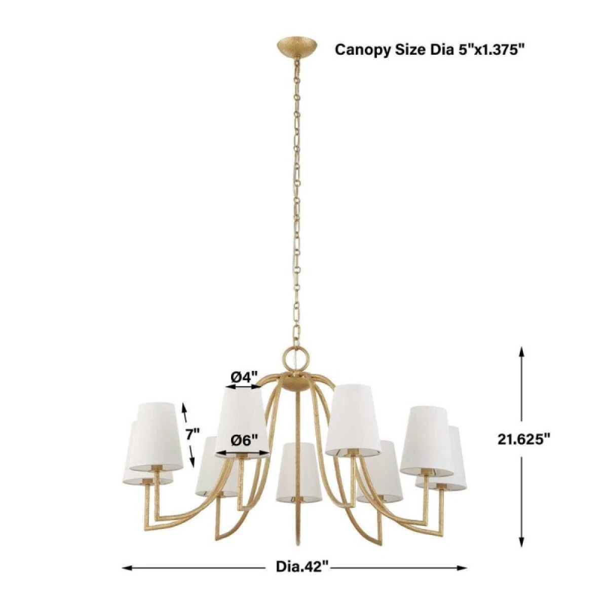 Seville, 9 Lt Chandelier - Image 14