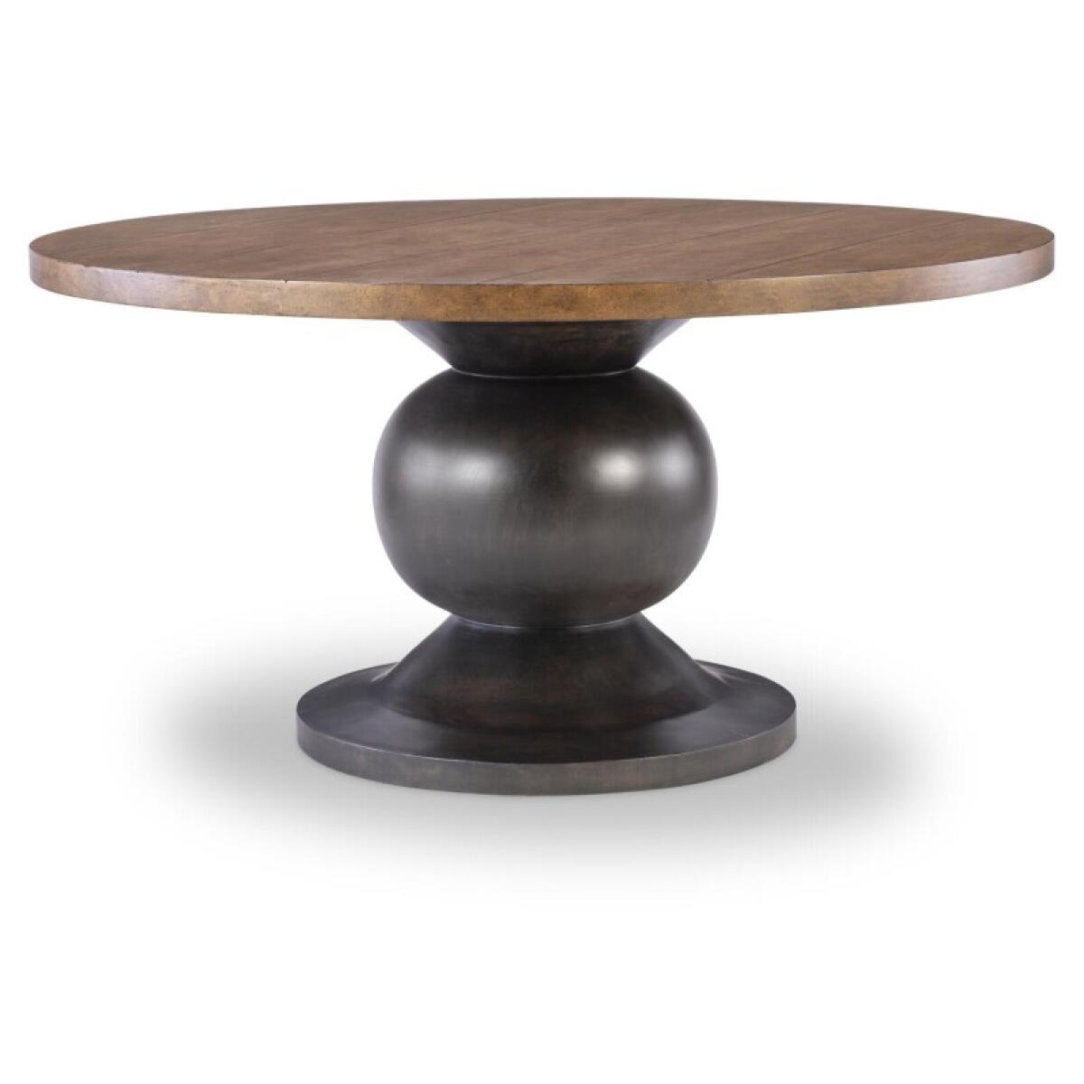 Complete Round Dining Table Dining Tables Brown 4