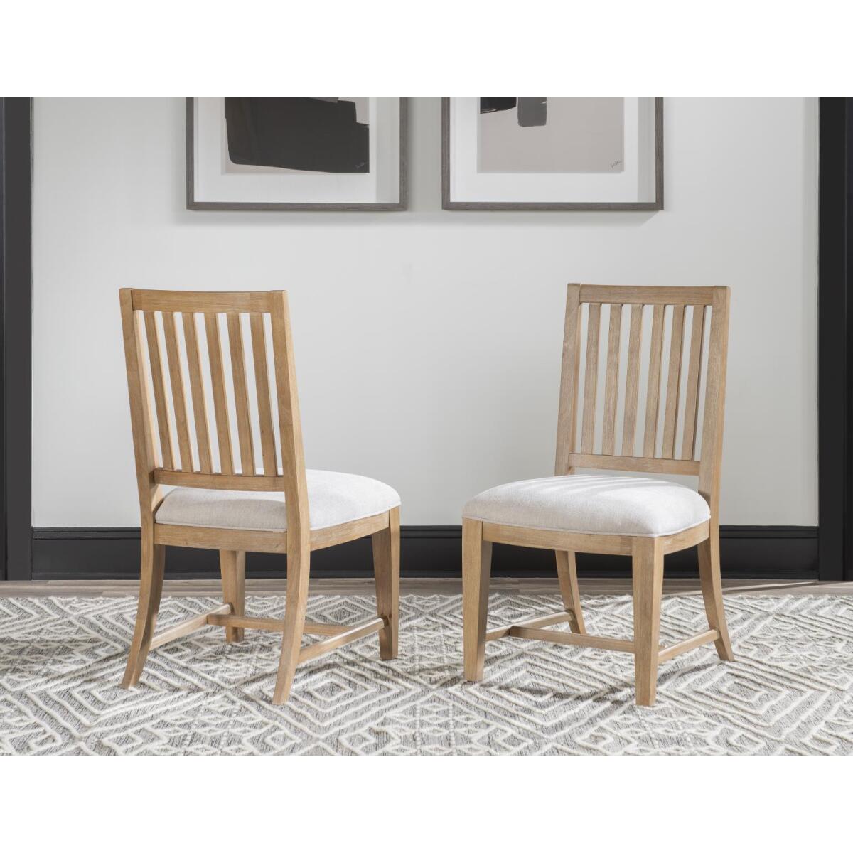 Slat Back Dining Chair - Image 4