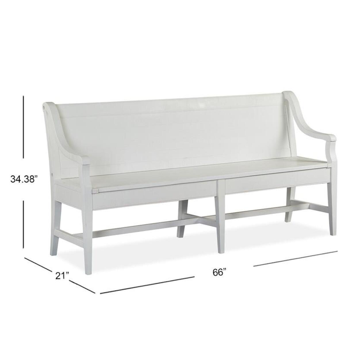 Heron D4400-79 Bench w/Back - Image 3