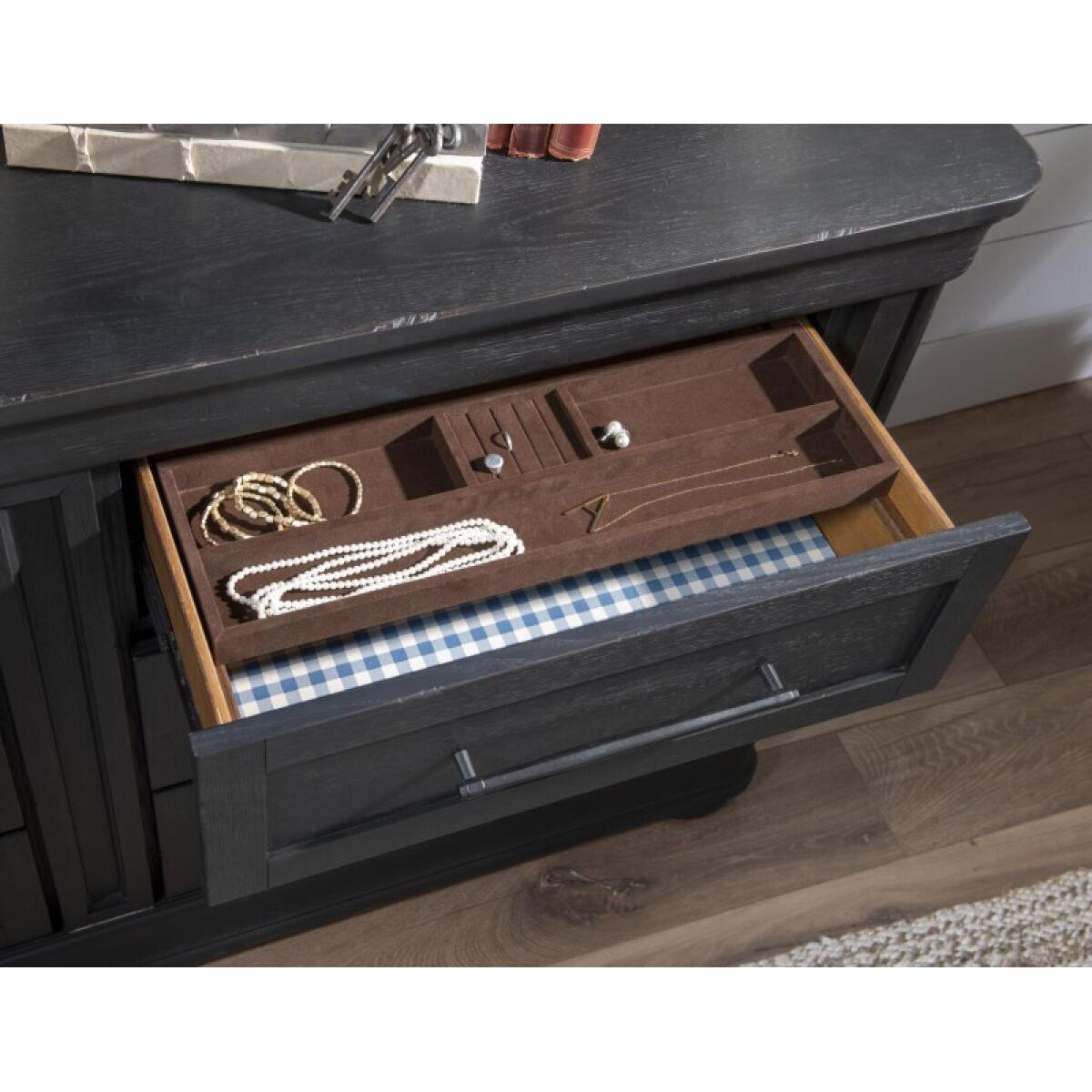 Dresser 6 Drawers Dressers Black 12