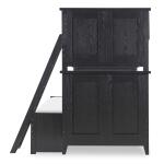 Complete Twin Over Full Bunk Bed Blacksmith - Image 4