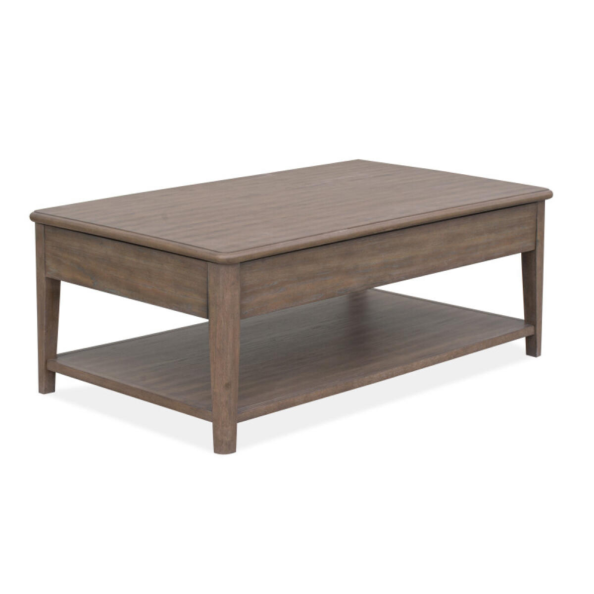 Lift Top Storage Cocktail Table w/Casters - Image 3