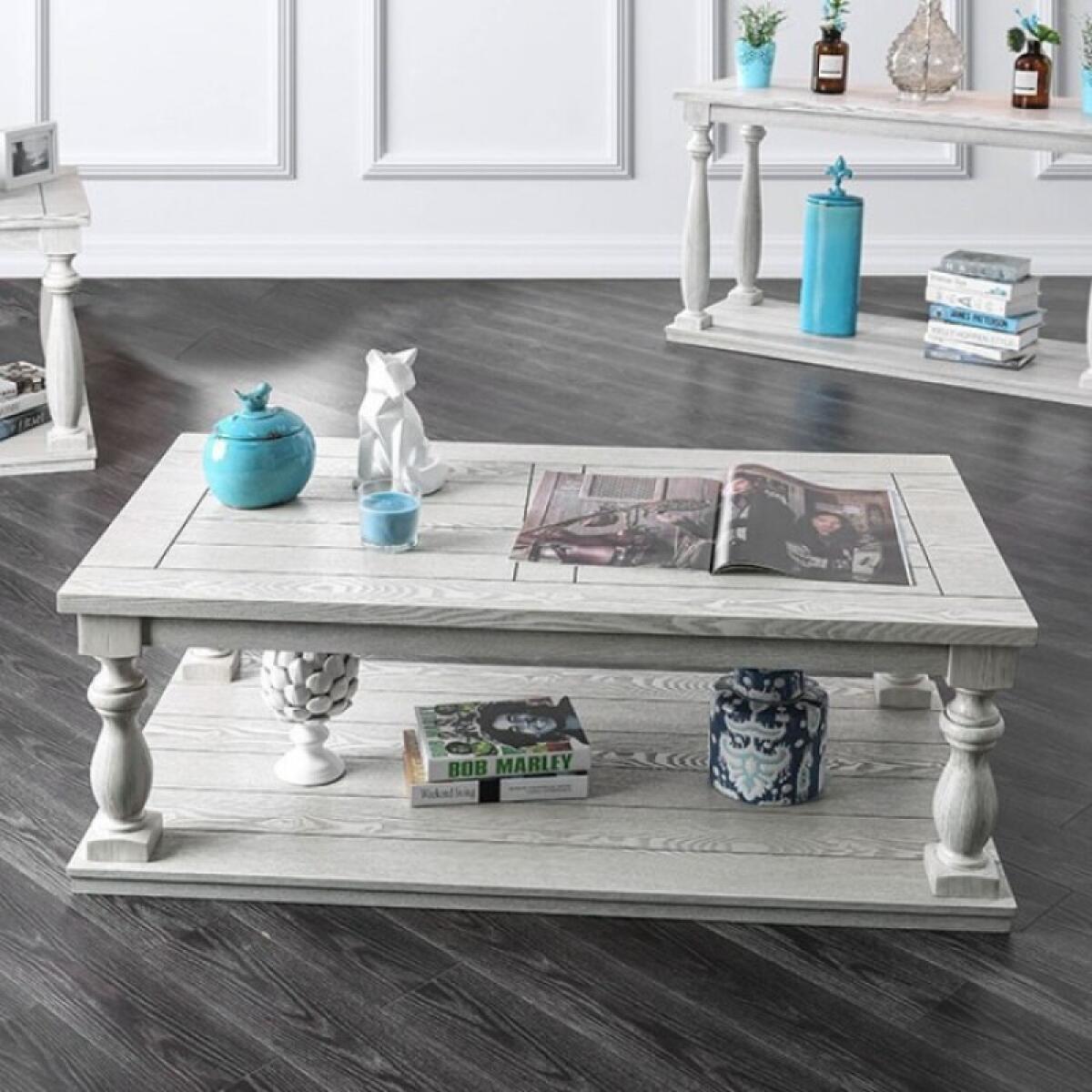 Arlington Coffee Table Cocktail & Coffee Tables Antique White 4
