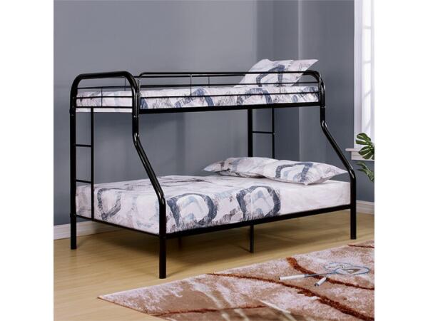 Finnerty Twin/Full Bunk Bed Youth Beds Black