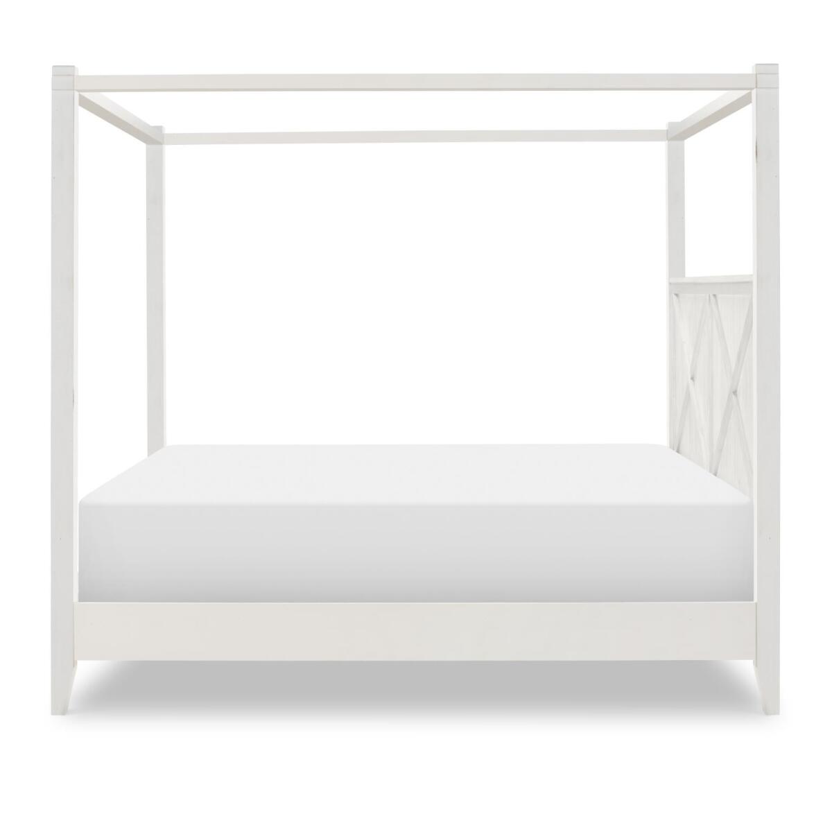 Complete Canopy Bed Ca King 6/0 - Image 4