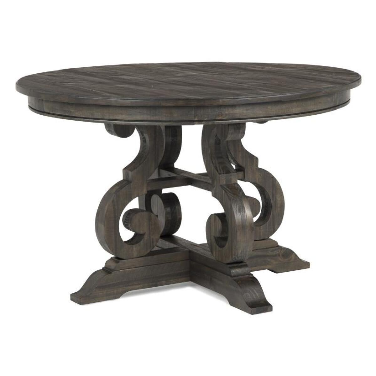 Bellamy D2491-22T Wood 48" Round Dining Table Top SU - Image 2