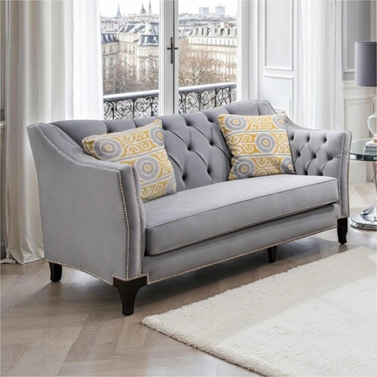 Wilmette Loveseat Loveseats Furniture of America 4