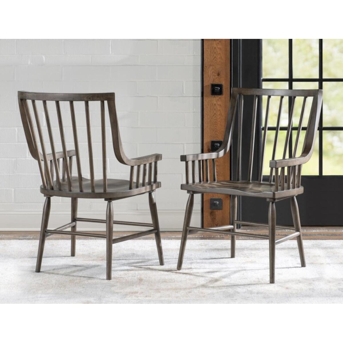 Windsor Arm Chair Chairs & Benches Brown 6