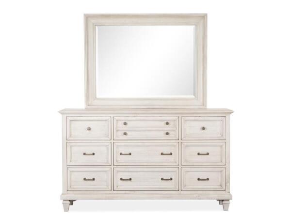 Newport Landscape Mirror Bedroom Mirrors Alabaster
