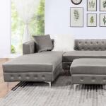 Ciabattoni Sectional Sectionals Blue