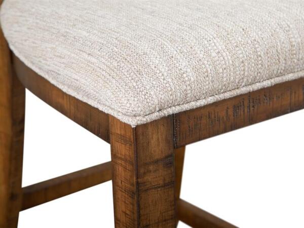 Bay Creek Counter Chair w/Upholstered Seat (2/ctn) Chairs & Benches Brown 13