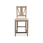 Roxbury Manor Four Door Buffet Dining Storage Brown