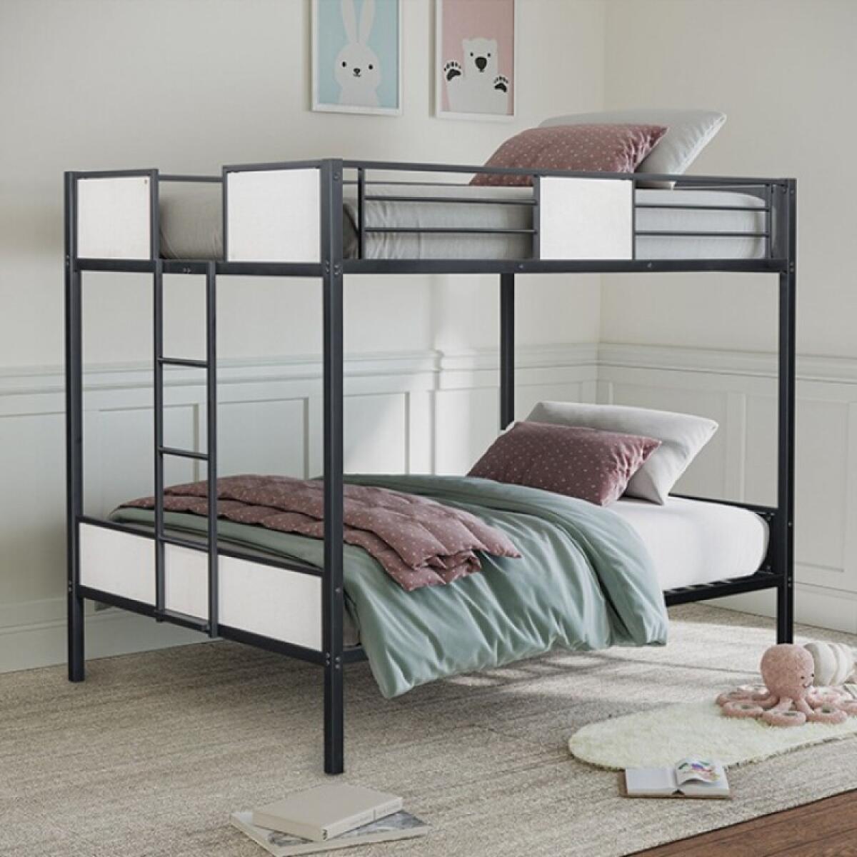 eae5c3f9fab3c9fb3923dca2202d6947 Molton Full/Full Metal Bunkbed - Image 1