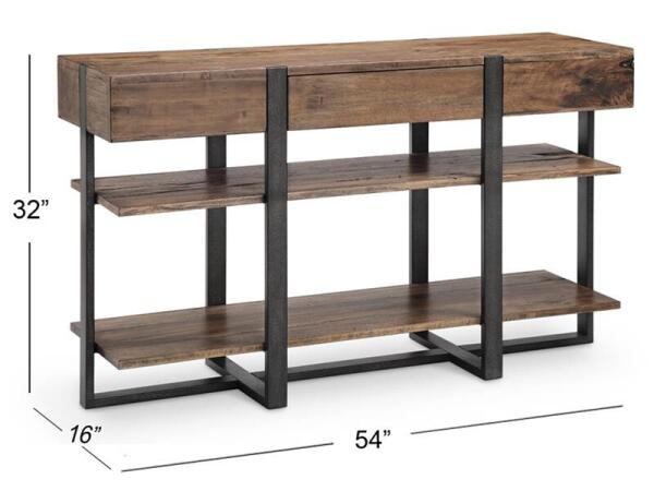 Prescott T4344-73 Rectangular Sofa Table - Image 4
