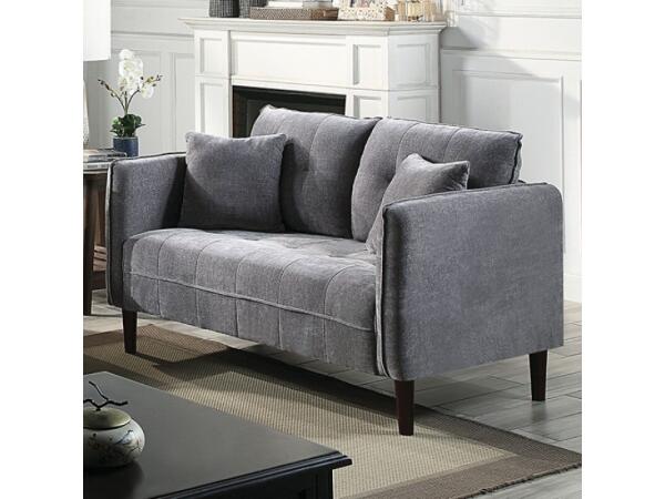 Lynda Loveseat Loveseats Dark Gray