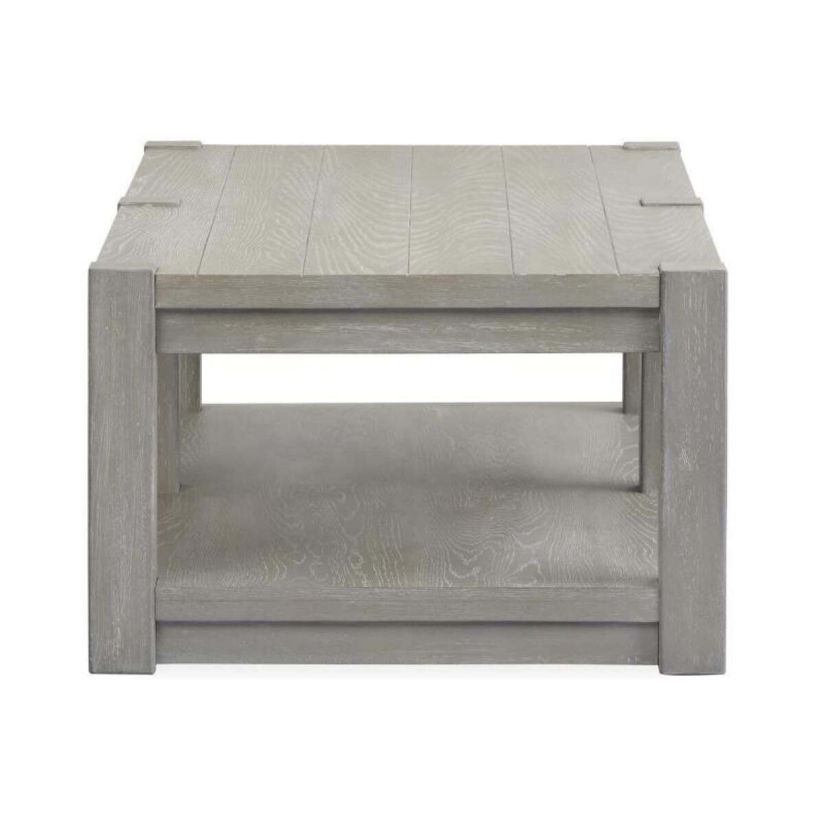 Burgess Rectangular Shelf Cocktail Table w/Casters - Image 6