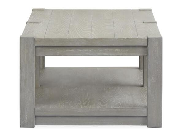 Burgess Rectangular Shelf Cocktail Table w/Casters - Image 6