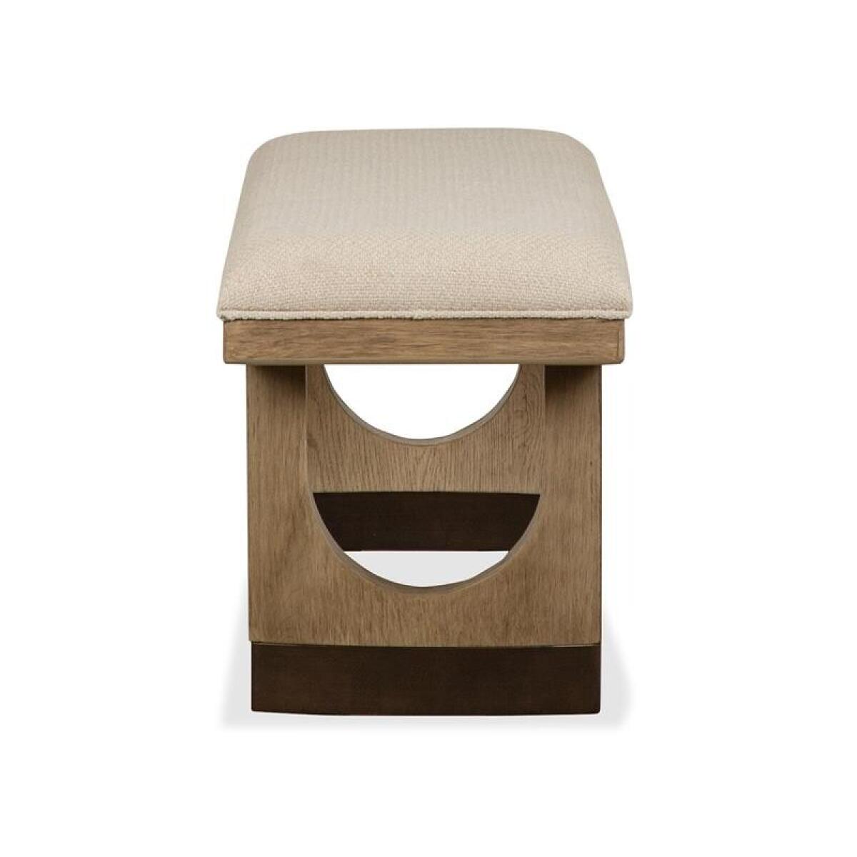 Tristan D5878-68A Backless Bench w/Upholstered Seat & U-Shaped Legs - Image 3