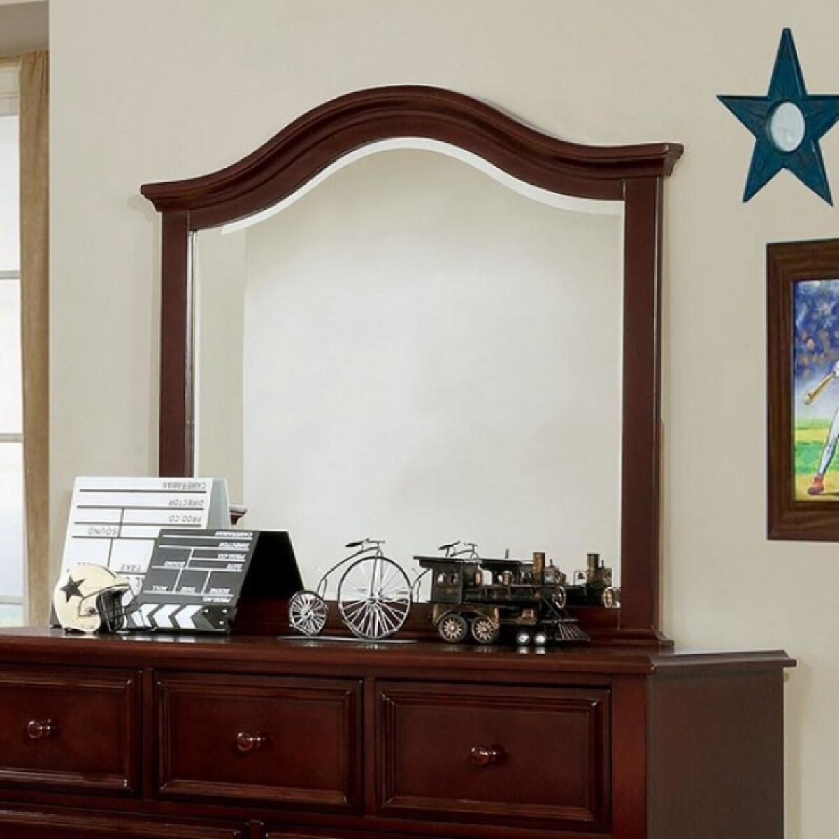 Olivia Mirror Bedroom Mirrors Brown 4