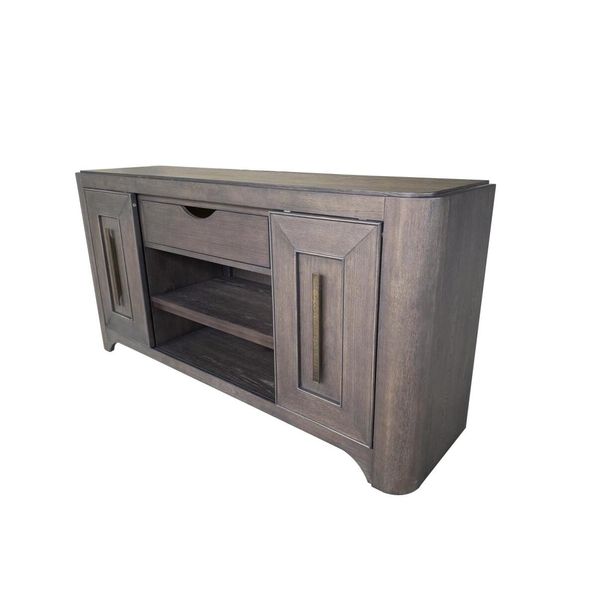 60 Inch Media Console Entertainment Stands Brown 4