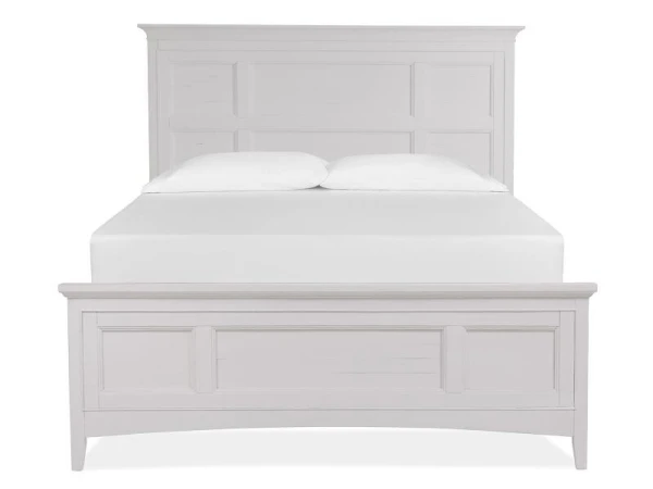 Heron Cove Complete Cal.King Panel Bed with Storage Rails