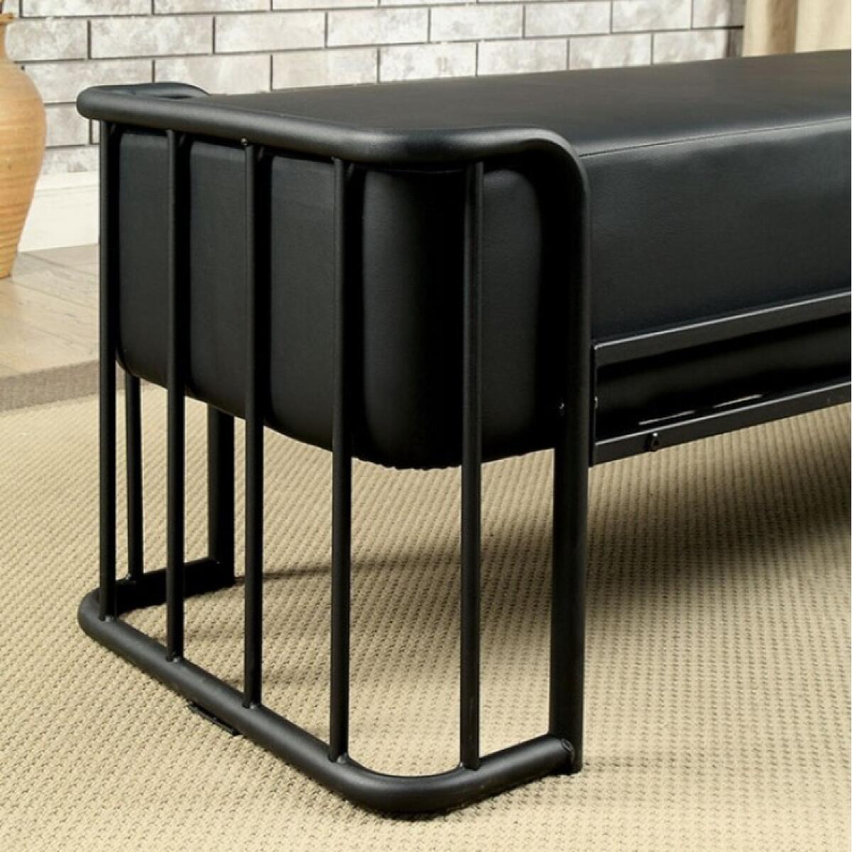 Charla Bench Chairs & Benches Black 6