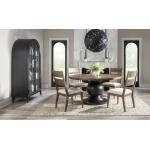 Complete Round Dining Table Dining Tables Brown 15