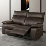 Onoria Manual Recline Loveseat Loveseats Brown 7