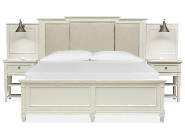 Willowbrook Complete Queen Wall Bed w/Upholstered HB Beds Beds