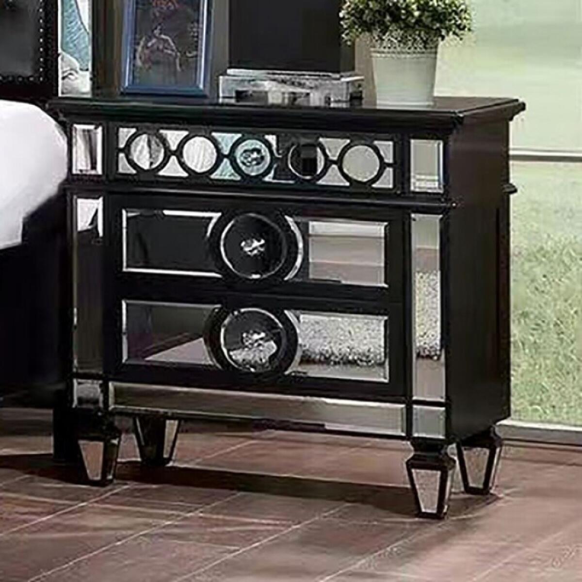 Dalia Night Stand Nightstands Black 4