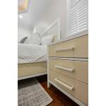 Miramar Electrified 3-drawer Woven Nightstand Nightstands Cream 17