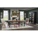 Chimney Leg Table Dining Tables Barnwood Oak 23