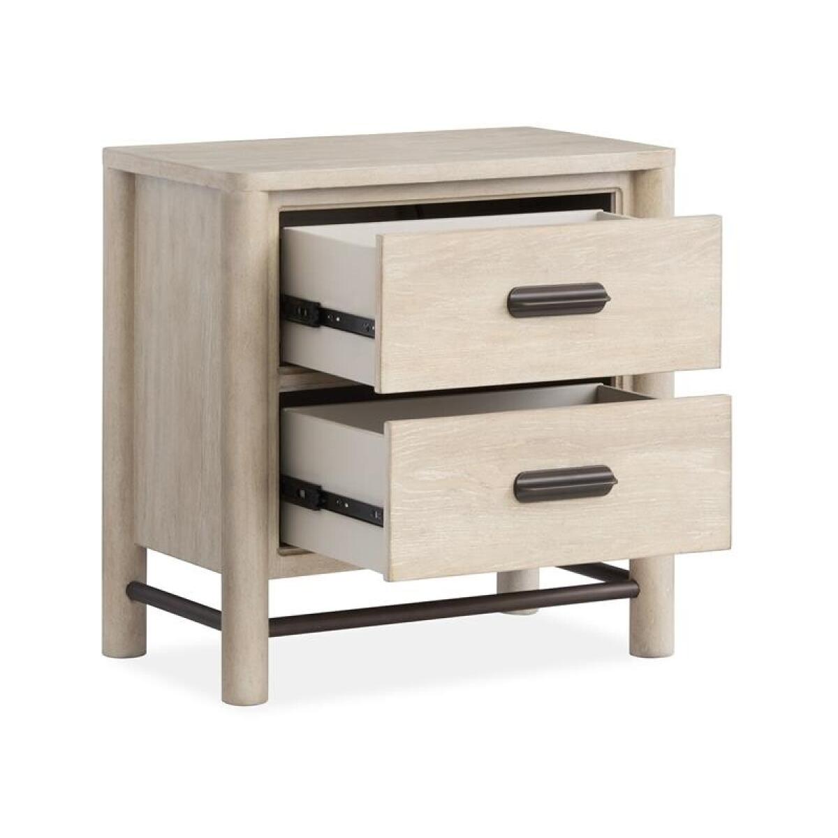 Sunset Cove Drawer Nightstand Nightstands Cream 6