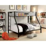 Claren Twin XL/Queen Bunk Bed Youth Beds Black 9