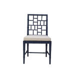 Blue Hugo Side Chair - Image 3