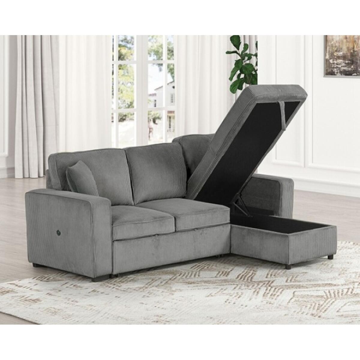 Yves Sectional Sectionals Dark Gray 6