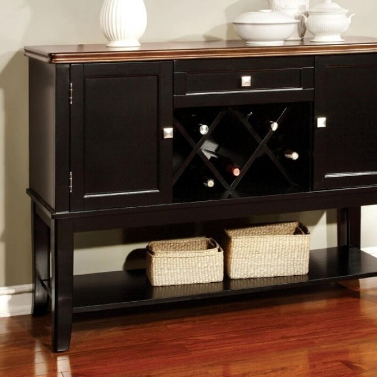 Dover Server Dining Storage Black 4