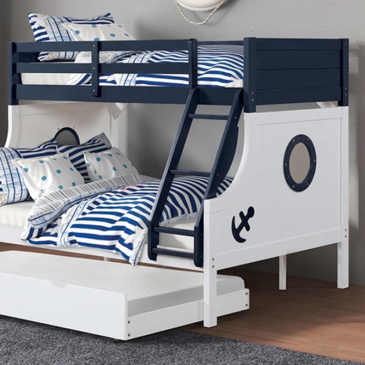 efb6852229e92f53bd06824ff4d469a1 Nautia Twin/Full Bunk Bed - Image 1