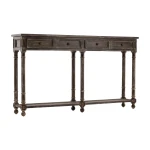Narrow Console Console Tables Brown 5