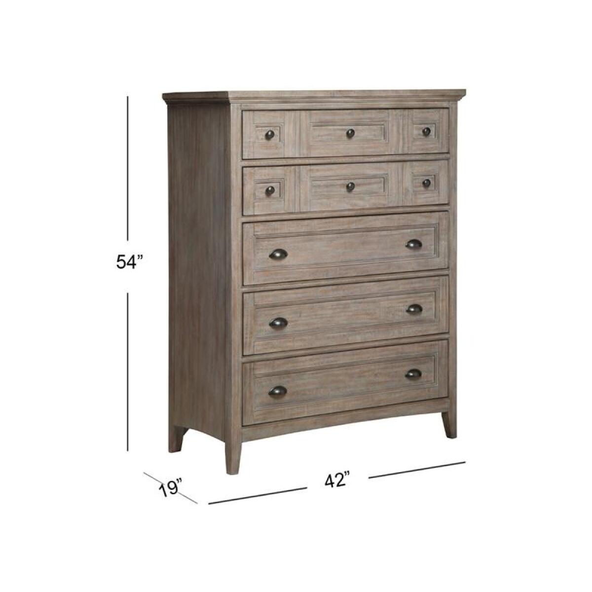Paxton Place Drawer Chest Chests Brown 7