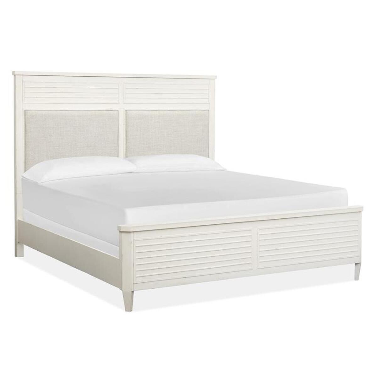 Echo Isles Complete Cal.King Panel Bed w/Upholstered Headboard - Image 4