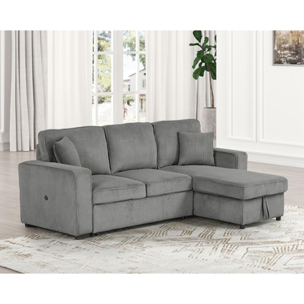 Yves Sectional Sectionals Dark Gray 5