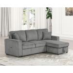Yves Sectional Sectionals Dark Gray 11