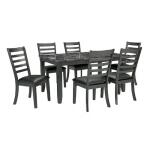 Adia 7 Pc. Dinning Table Set - Image 4