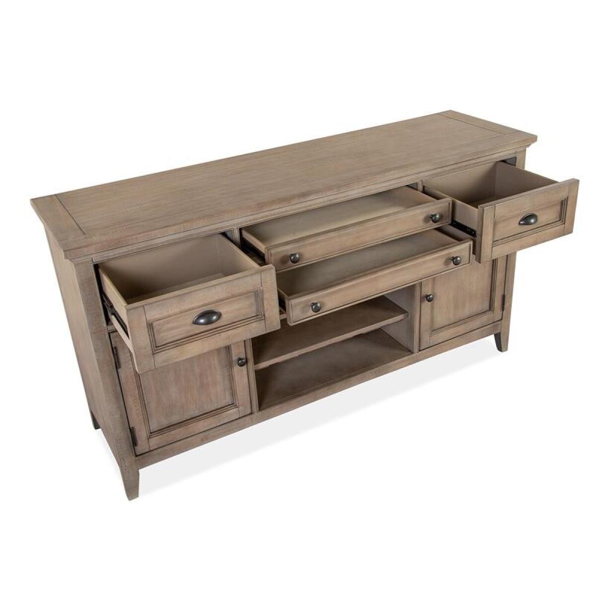 Paxton Place Buffet Dining Storage Brown 13
