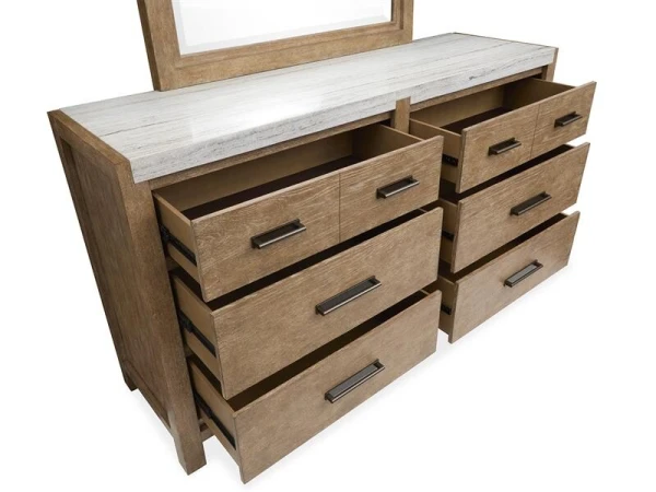 Plum Creek – LT. Brown Drawer Dresser Dressers Brown 14